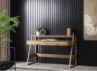 Console table wooden table with storage space comfortable luxurious new living room